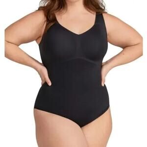 Honeylove Women's Tank Shapewear Bodysuit Plus Size 1X Black